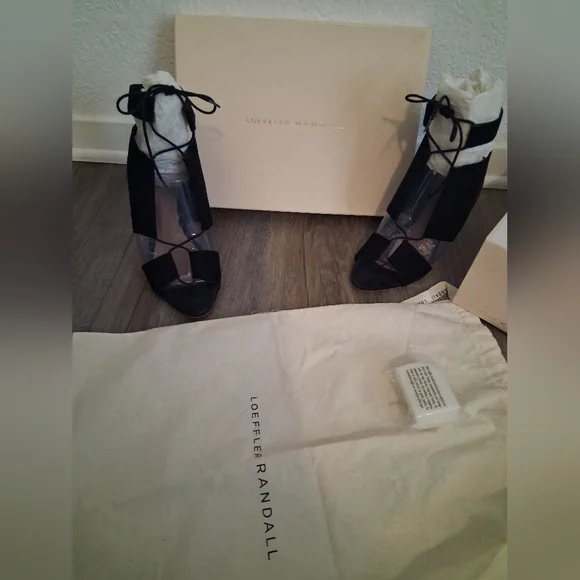 Loeffler Randall Black Women's Heels - Picture 16 of 16